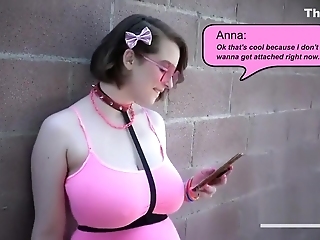 White Teen With Huge Tits Gets Destroyed And Covered In App-date's Cum