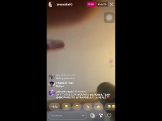 Latina Hither Fat Pair Winking Canada Rubbish Instagram Live